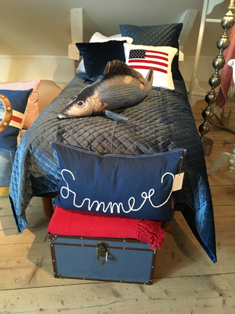 Sommarsäng med fisk Stockshammar