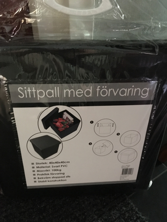 Sittpall med förvaring