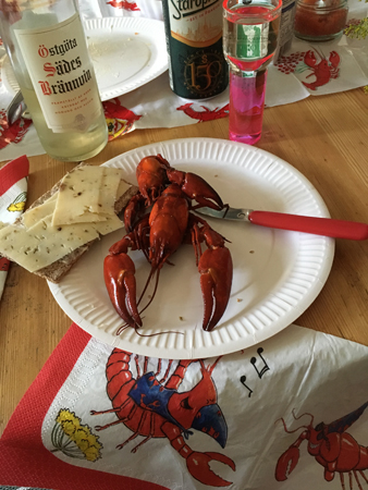 En liten kräfta ovanpå en stor