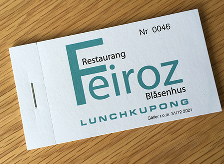 Lunchkuponger från Feiroz