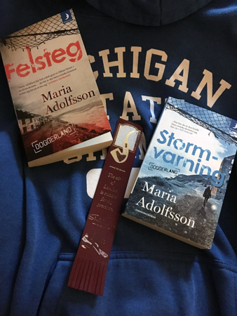 Maria Adolfssons böcker Felsteg och Stormvarning