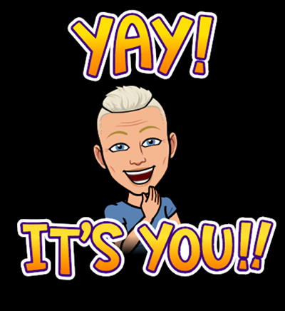 Bitmoji Tofflan Yay its you