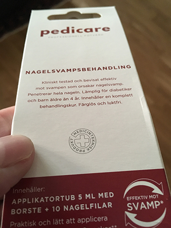 Pedicare nagelsvampsbehandling