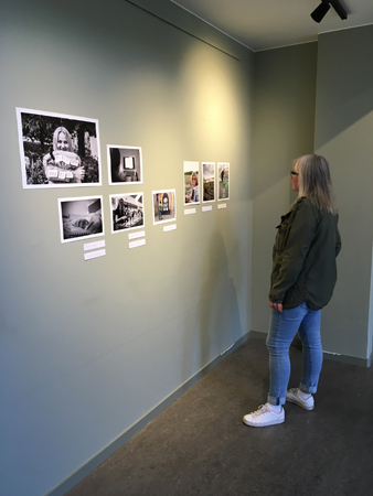 Fotoutställning från Estetiska på Stadsbiblioteket