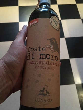 Coste di moro Lunaria Montepulciano d`Abruzzo 2015