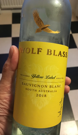 Wolf Blass Yellow label sauvignon blanc 2018