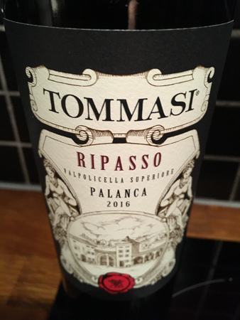 Tommasi Palanca ripasso 2016