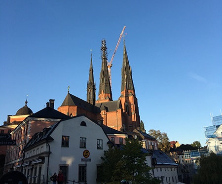 Domkyrkan sedd från Gamla torget