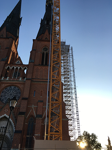 Domkyrkan fredag morgon 27 sep 2019