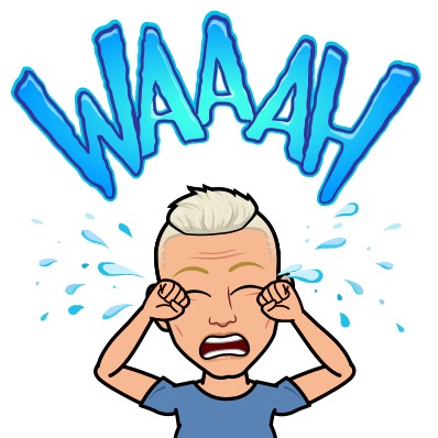 Bitmoji Tofflan förtvivlad Bitmoji Tofflan förtvivlad