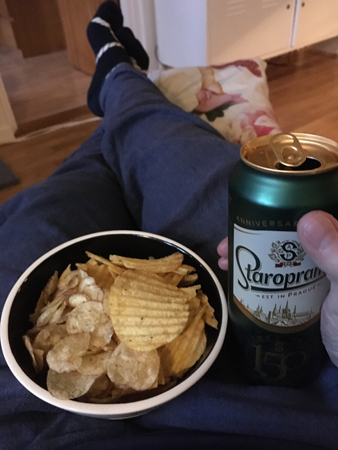 Chips och öl