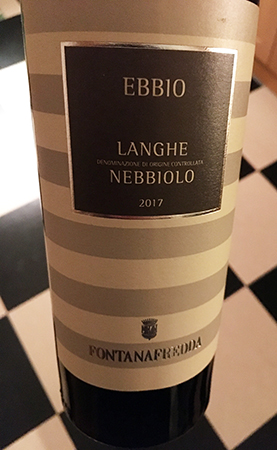 Ebbio Langhe Nebbiolo 2017