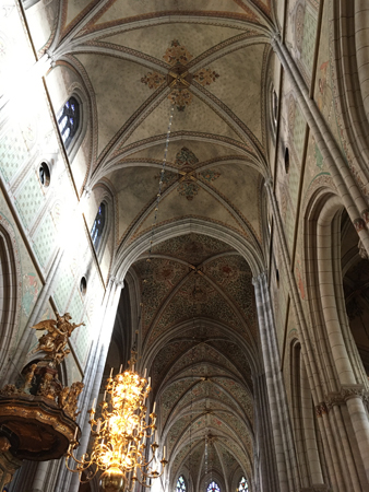 Domkyrkan tak interiör