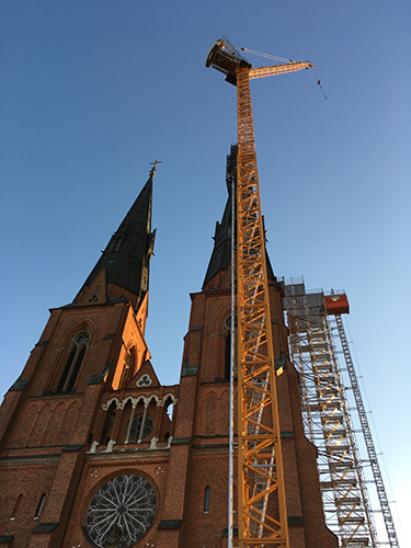 Domkyrkan tisdag morgon 29 oktober 2019
