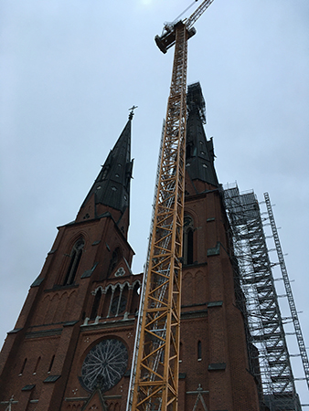 Domkyrkan tisdag morgon den 15 oktober 2019