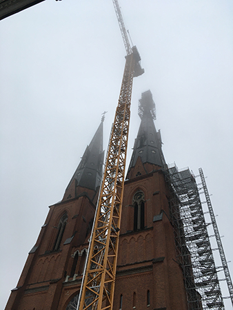 Domkyrkan fredag morgon 18 okt 2019