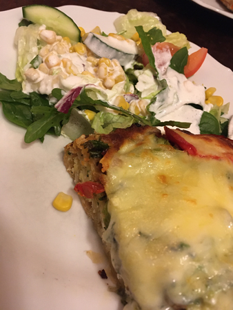 Paj och sallad på Storken