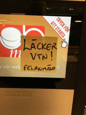 Kaffebryggaren Läcker vin
