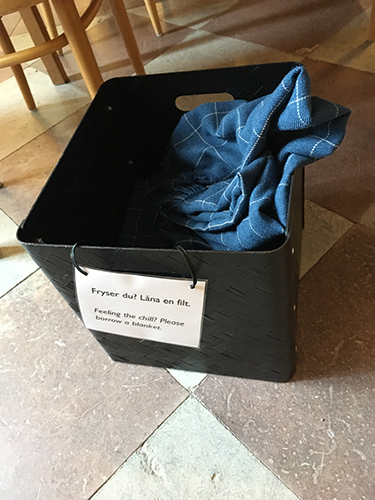 Omtänksamhet med filter till frusna Universitetsbiblioteket