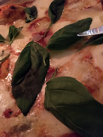 Quatro formaggi pizza Trattoria Alessandro