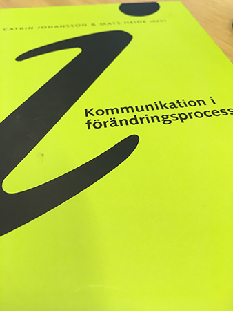 Boken Kommunikation i förändringsprocesser