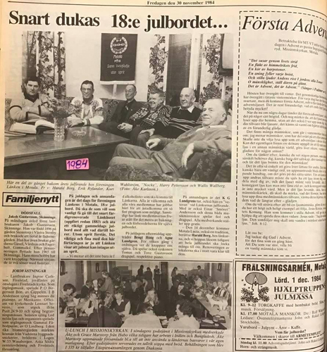 Artikel om morfar 1984