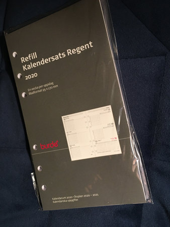 Refill kalendersats Regent