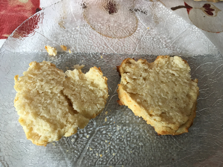 Scones som två hjärtan