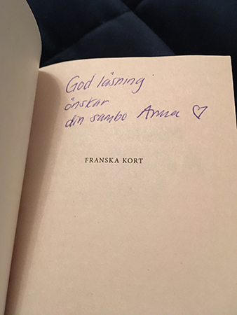 God läsning önskar din sambo Anna