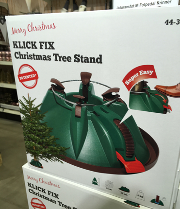 Julgransfot Klick fix