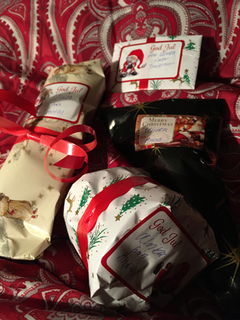 Fyra julklappar till mig