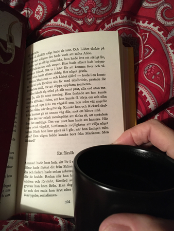 Kapitlet Ett besök och kaffe på sängen