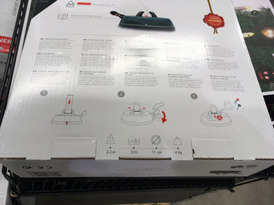 Instruktioner julgransfot