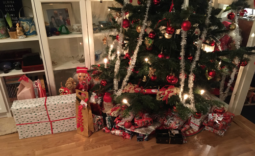 Julklappar för tre personer