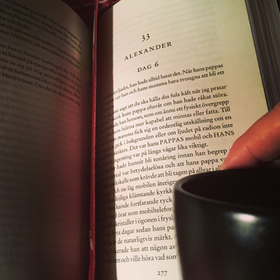 Kapitel 33 Alexander och kaffemugg