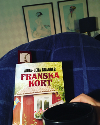 Boken Franska kort och kaffe på sängen