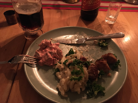 Jultallrik portion 2 med Annas kycklingköttbullar