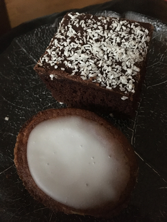 Chokladruta och mazarin