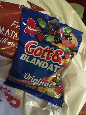 Gott och blandatpåse