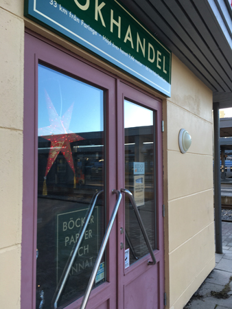 Bokhandeln Böcker o Bläck i Uppsala östra