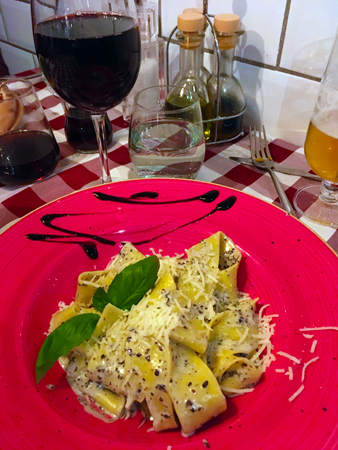 Ripasso och tryffelpasta