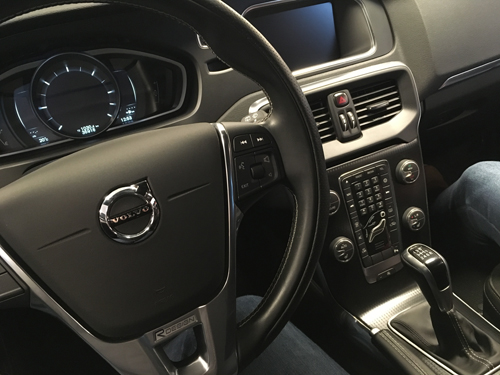 Insidan på en Volvo