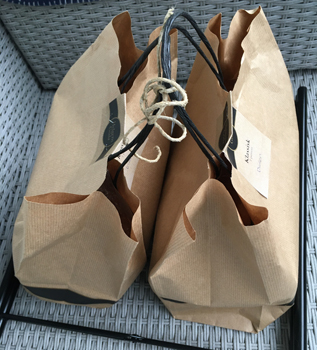 Helgens Goda kassar på balkongen