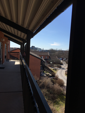 Utsikt från loftgång