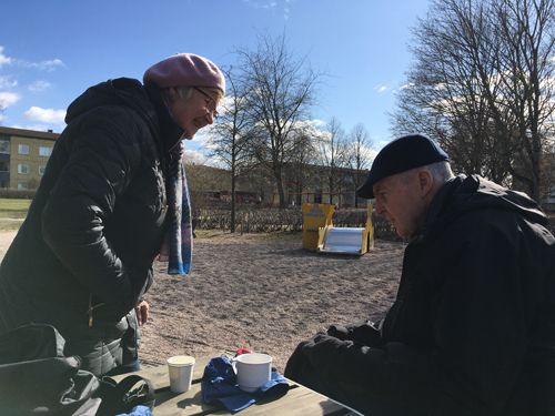 Annas snälla mamma och L