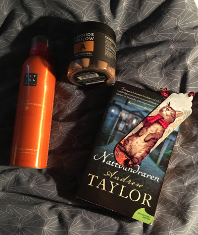 Innehållet i goodiebagen