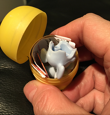 Kindereggleksak smådelar