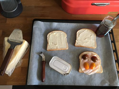 Varma mackor in the making