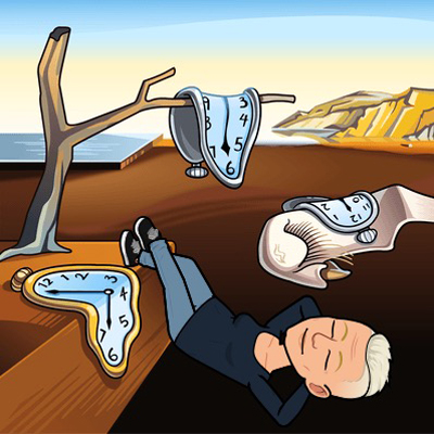 Bitmoji Tofflan klockor