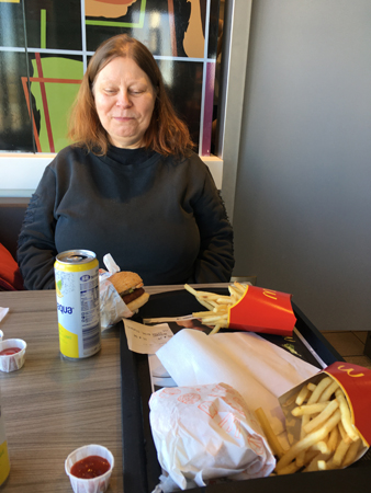 Lunch med Veggiehäxan på Donken